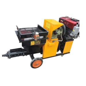 Máy Phun Vữa Trát Tường Chạy Diesel