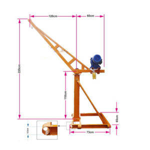 Cẩu Xoay 360 Độ-300kg